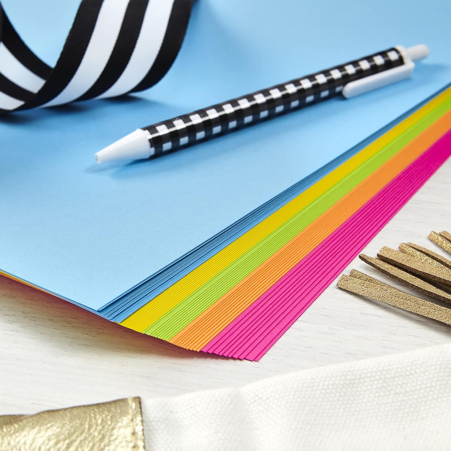 image:imageAstrobrights Color Cardstock Bright Assortment 65 lb Cover Weight 85 x 11 Assorted 250Pack85 x 11 Pack of 1