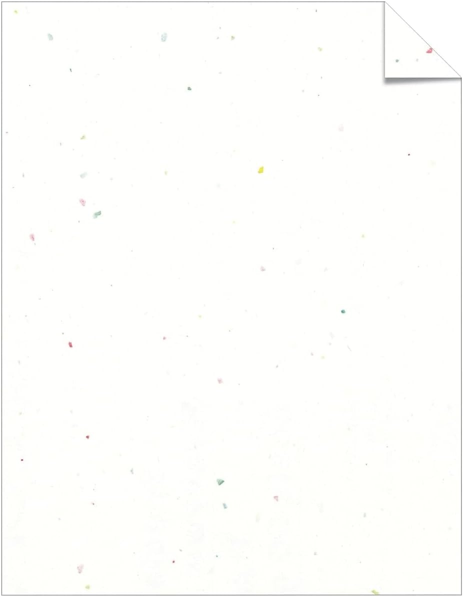 image:imageAstrobrights Colored Cardstock 85 x 11 65 lb176 gsm Stardust White MultiColor Flecked 250 Sheets 2140865lb Colored Cardstock