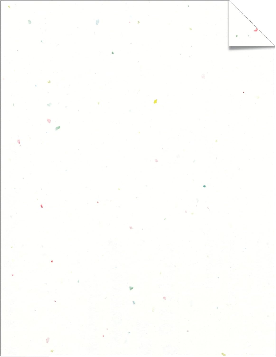 image:imageAstrobrights Colored Cardstock 85 x 11 65 lb176 gsm Stardust White MultiColor Flecked 250 Sheets 2140865lb Colored Cardstock Pack of 4