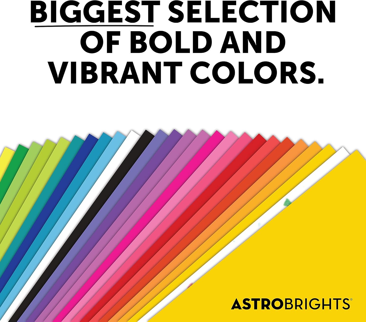 image:imageNeenah Paper Astrobrights Color Paper 85 x 11 24 lb89 gsm Spectrum 25Color Assortment 150 Sheets 8093301812 x 11