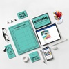 image:imageAstrobrights Mega Collection Colored Cardstock Punchy Pastel Blue Bliss 320 Sheets 65 lb176 gsm 85 x 11  MORE SHEETS 9174685 x 11inches Pack of 6