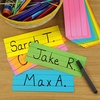 image:imageAstrobrights Word Strips 8x 3 65 lb176 GSM 5Color Assortment 100 Count 910403 x 8