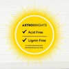 image:imagePremium Astrobrights White Cardstock 85 x 11 110 lb Index 94 Brightness 235 Sheets  More Sheets Heavyweight Astro White Card Stock for Invitations Business Cards Crafts and Printing