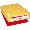 image:imageAstrobrights Colored Cardstock 85 x 11 65 lb176 gsm Stardust White 250 Sheets 22401ReEntry Red
