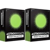 image:imageAstrobrights Mega Collection Colored Cardstock Bright Lime Green 320 Sheets 65 lb176 gsm 85 x 11  MORE SHEETS 916981 Ream Pack of 2