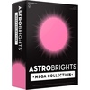 image:imageAstrobrights Mega Collection Colored Cardstock Neon Pink 320 Sheets 65 lb176 gsm 85 x 11  MORE SHEETS 916811 Ream Pack of 6