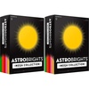 image:imageAstrobrights Mega Collection Colored Cardstock Retro 5Color Assortment 320 Sheets 65 lb176 gsm 85 x 11 916881 Ream Pack of 2