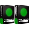 image:imageAstrobrights Mega Collection Colored Paper Ultra Green 625 Sheets 24 lb89 gsm 85 x 11  MORE SHEETS 91677625 Count Pack of 2