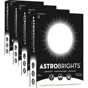 image:imageAstrobrights Colored Cardstock 85 x 11 65 lb176 gsm Stardust White MultiColor Flecked 250 Sheets 2140865lb Colored Cardstock Pack of 4