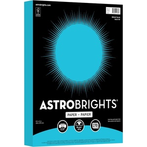 image:imageAstrobrights Colored Paper Bright Blue 24 lb89 gsm 85 x 11 270 Sheets AcidFree LigninFree Perfect for School Office amp DIY 91978