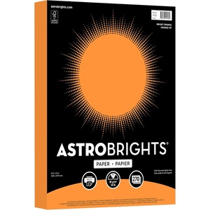image:imageAstrobrights Colored Paper Bright Orange 24 lb89 gsm 85 x 11 270 Sheets AcidFree LigninFree Perfect for School Office amp DIY 91969