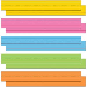 image:imageAstrobrights Colored Sentence Strips 3 x 24 65 lb176 gsm 5Color Assortment 100 Count 91992elastic band
