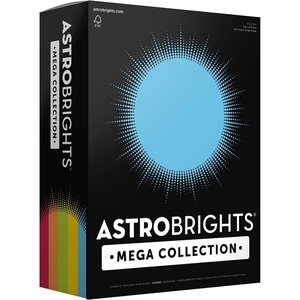 image:imageAstrobrights Mega Collection Colored CardstockClassic 5Color Assortment 320 Sheets 65 lb176 gsm 85 x 11  MORE SHEETS 9163085 x 11 Inch Pack of 1920
