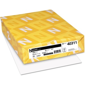 image:imageNeenah Paper 40311 Exact Index Card Stock 90lb 94 Bright 8 12 x 11 White 250 Sheets Pack of 11 pack