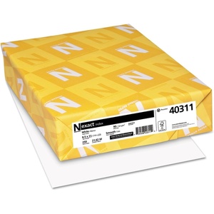 image:imageNeenah Paper 40311 Exact Index Card Stock 90lb 94 Bright 8 12 x 11 White 250 Sheets Pack of 18 pack