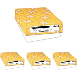 image:imageWausau Exact Index Cardstock 250 Sheets White 94 Brightness 110 lb 85 x 14 Inches85 x 14 inches Pack of 4