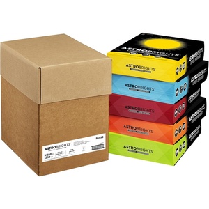 image:imageAstrobrights Mixed Carton 85 x 11 65 lb176 gsm 5Colors 250 Sheets Each1250 Sheets Total