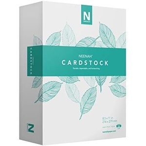 image:imageNeenah Cardstock Mediumweight 365 Sheets 90 lb163 gsm 94 Brightness 85 x 11  MORE SHEETS 91634 1 Ream1 Ream