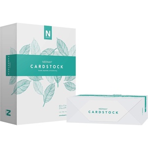 image:imageNeenah Vellum Bristol Cardstock Lightweight 325 Sheets 67 lb147 gsm 94 Brightness 85 x 11  MORE SHEETS 916332Pack